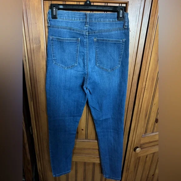 Celebrity Pink Women's High Rise Blue Jeans - Picture 2 of 3